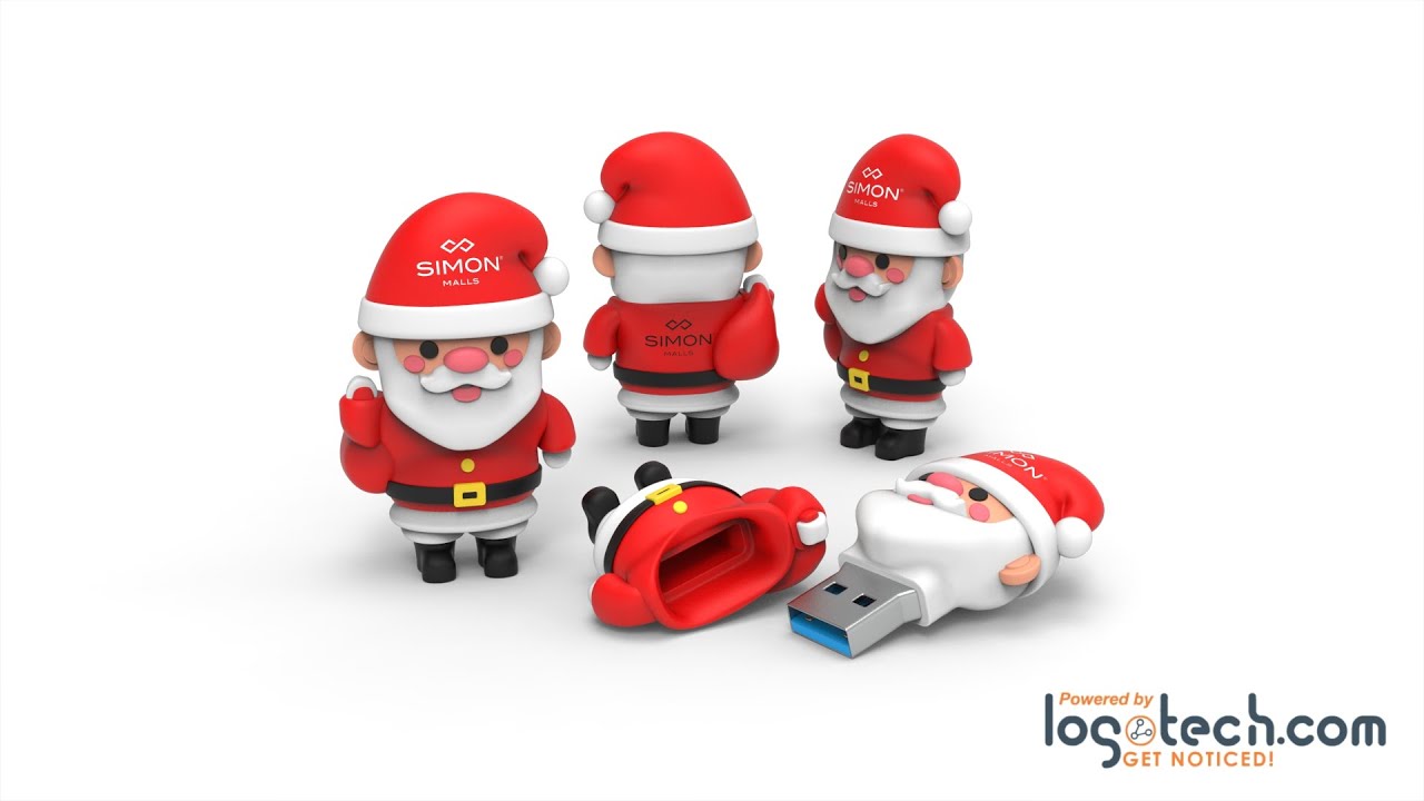 Santa Claus USB Flash Drive - YouTube