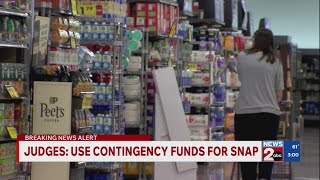 Judges order Trump to use contingency funds for SNAP payments