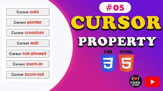 HOW TO MAKE CUSTOM CURSOR IN CSS | ACTIVITY 05 |- Coding Lovers