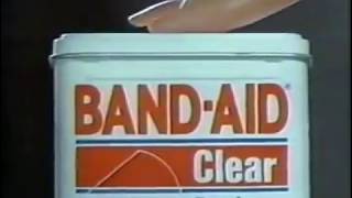 Band-Aid Clear ad, 1987
