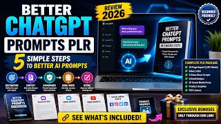Better ChatGPT Prompts in 5 Micro-Steps PLR Review 2026 | Complete Demo, Features & Bonuses