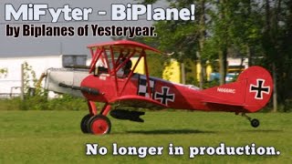 MiFyter Biplane, Experimental Aircraft, by Biplanes of Yesteryear