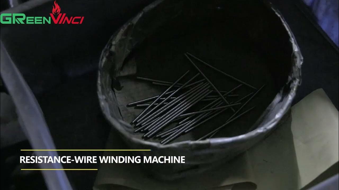 How to use Resistance Wire Coiling Machine in stock YouTube