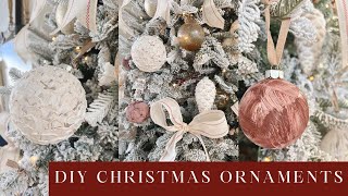 DIY Christmas Ornaments || DIY Christmas Ornaments Ideas by Practically Home 15,228 views 1 year ago 12 minutes, 41 seconds