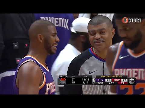 농구 하나는 진짜 &amp;#39;더럽게&amp;#39; 잘하는 크리스 폴 🏀 | 피닉스 vs 뉴올리언스 G6 | NBA 플레이오프