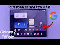 How To Customize Google Search Bar On Samsung Galaxy Z TriFold