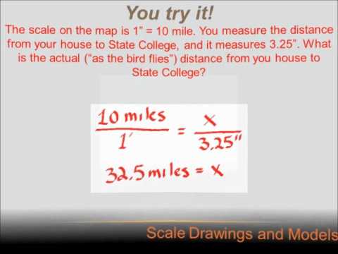 Number Sense - Scale Drawings: 7th grade math - YouTube