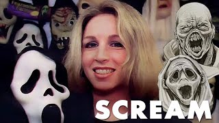 The origin of the GHOSTFACE mask (scream) and discarded versions