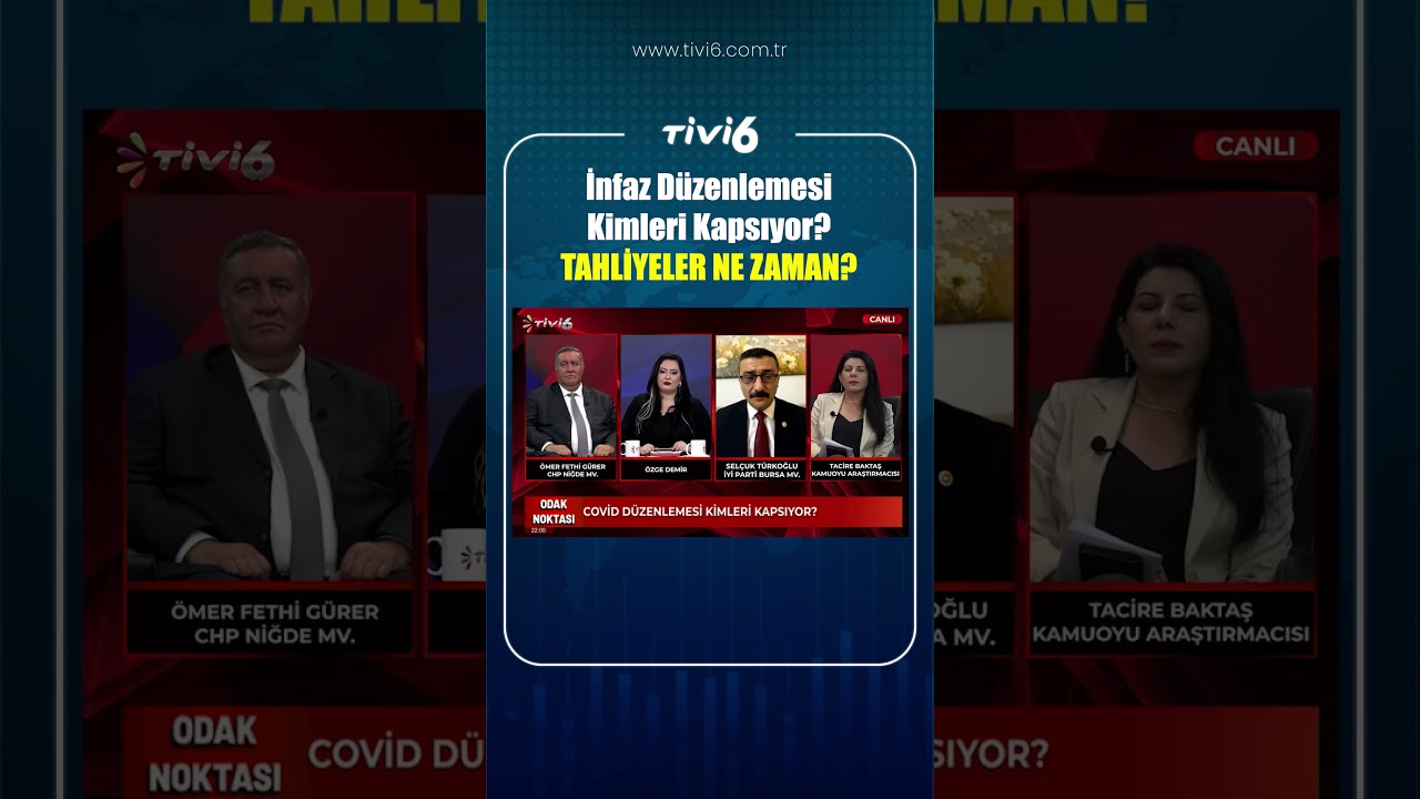İnfaz Düzenlemesi Kimleri Kapsıyor TAHLİYELER NE ZAMAN