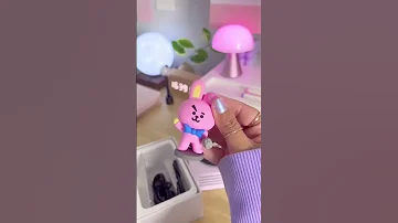 Already Obsessed Unboxing The New BT21 Cooky Turntable Bluetooth Speaker Bt21 Btsarmy 