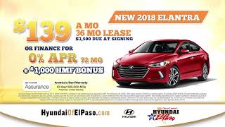 Hyundai of El Paso - 17th Anniversary Sale