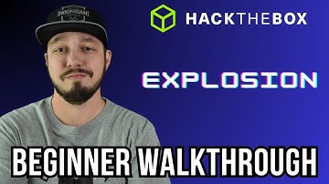 HackTheBox Tutorial - Explosion // Starting Point walkthrough