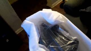 03 tiburon custom angel eye headlights unboxing