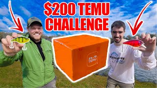 $200 TEMU Fishing Challenge