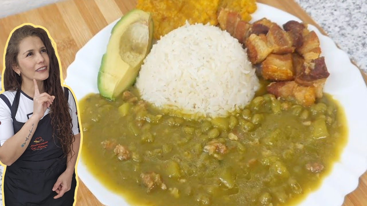 Cómo Preparar ARVEJAS VERDES /receta COLOMBIANA 🇨🇴