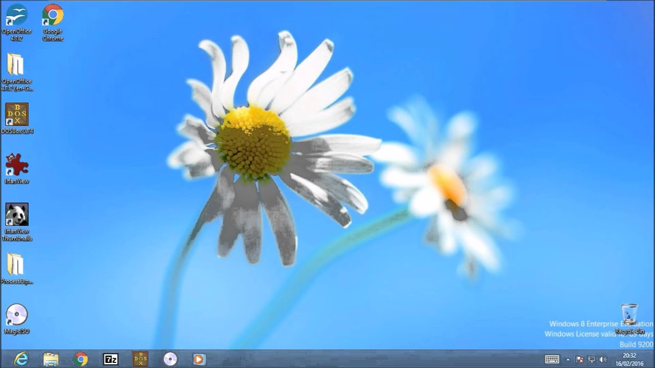 Windows 8 Enterprise Evaluation on VMWare Workstation