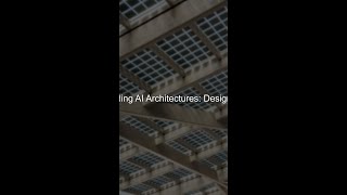 AI architecture is your blueprint for building smart systems. Learn to design efficient AI #Shorts