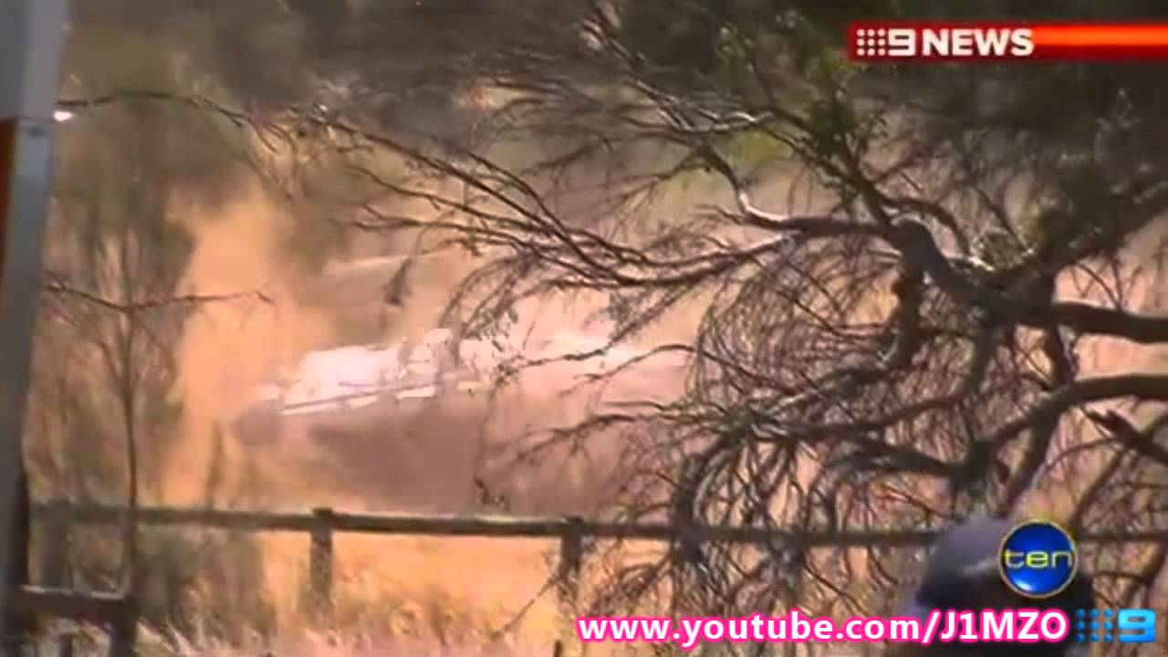 Channel Ten Australia News Helicopter Crash - RAW FOOTAGE