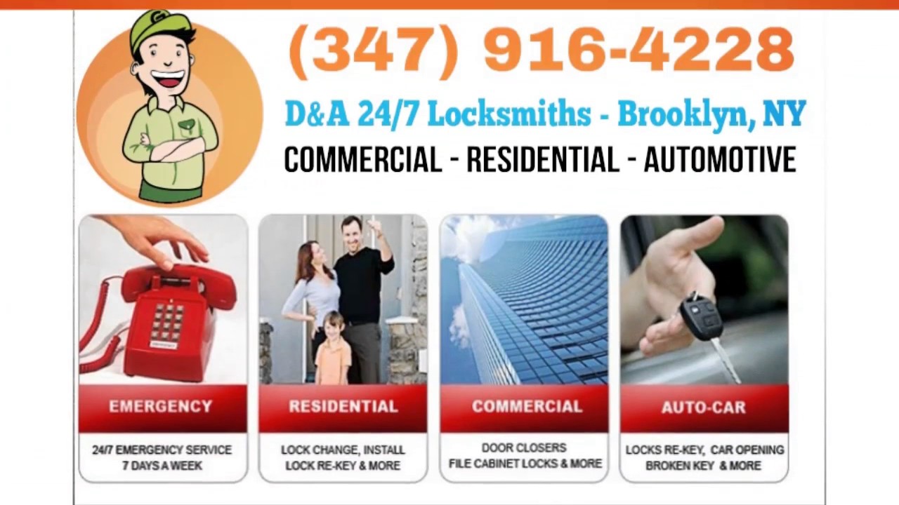 D&A 24/7 Auto Locksmith in Brooklyn YouTube