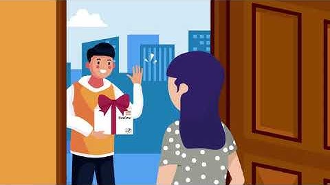 Animated Explainer Video - 2D Video - Courier Service