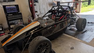 Ariel Atom Dyno Tuning. K24z7 on Hondata Flashpro. J Swap Kit Hondata Flashpro