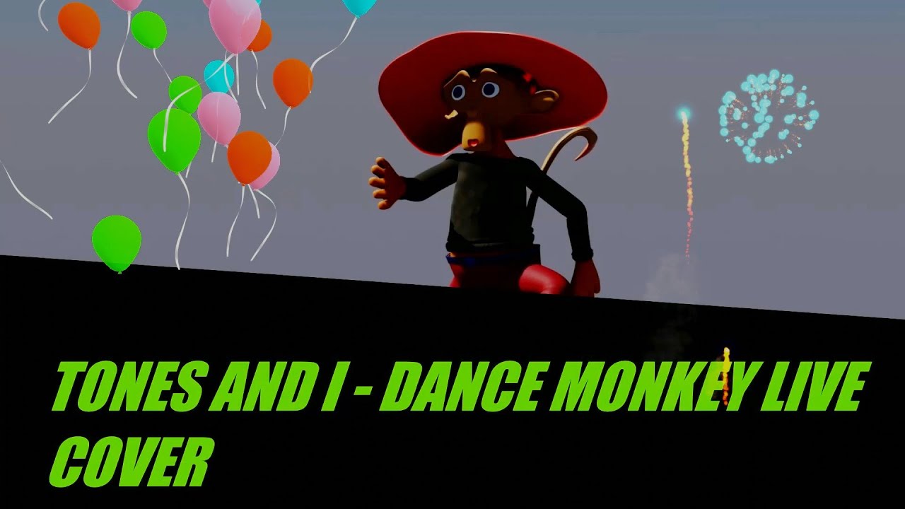 Tones and I - Dance Monkey | Tones and I Dance Monkey Cover | Blender Dance Monkey Aniamtion
