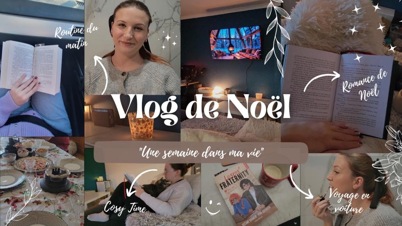WEEKLY VLOG DE NOËL✨ Lectures, Bougies & Moments Doux