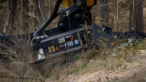 Cat® Mini Excavator Flail Mower Overview