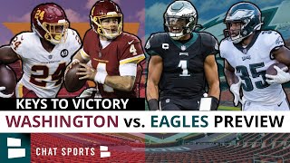 Eagles at Washington Week 17 NFL Game Preview, Score Prediction + Eagles COVID News Ft Derek Barnett