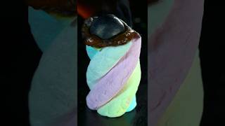 Melt The Marshmallow With The Molten Ball satisfying asmr macro slowmotion closeup