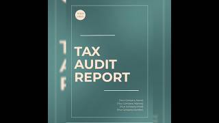 Tax audit report #taxauditduedateextention#tax #bcom #commercestudents #mcom #cbi #gst #bba#shorts