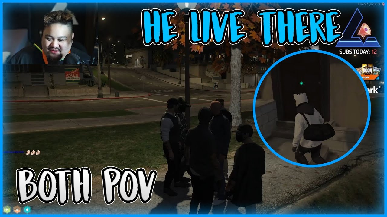 Реакция Бенджи на то, что Юно вбежал в его дом в Миррор-парке | Nopixel GTARP