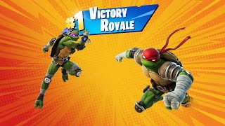 Fortnite Chapter 5 Season 1 - Ninja Turtles Duo Win - 15 Eliminations