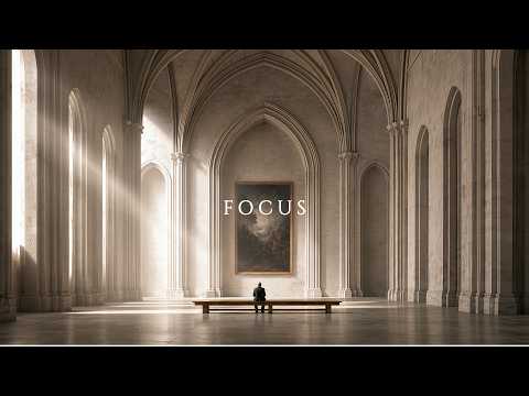 A Grand Hall for Concentrated Thought — neoclassical piano and cello | deep focus playlist