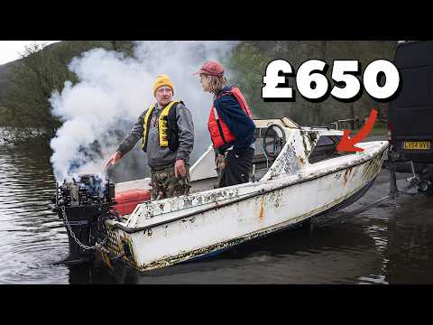 We Spent £650 on an Abandoned Boat - Did we get SCAMMED?