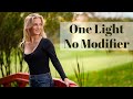 Master your small strobe with no modifier