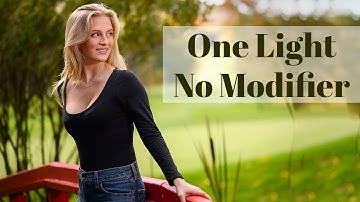 Master your small strobe with No Modifier!