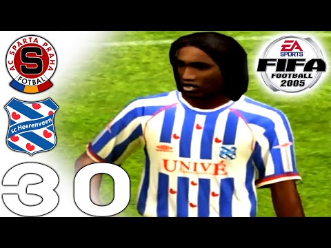 FIFA 2005 Career Mode - Vs Sparta Prague (H) U0026 Heerenveen (A) - Part 30