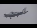 Diolb sylt air cessna 404 titan ii landing at hamburg airport