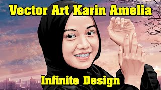 Karina Amelia Vector Art Infinite Design