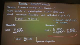 Rinat Kedem, Koornwinder theory and quantum cluster integrable systems