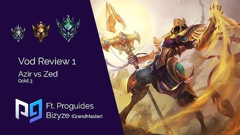 Azir Guide #1: How to play against Zed (Gold 2 Elo)