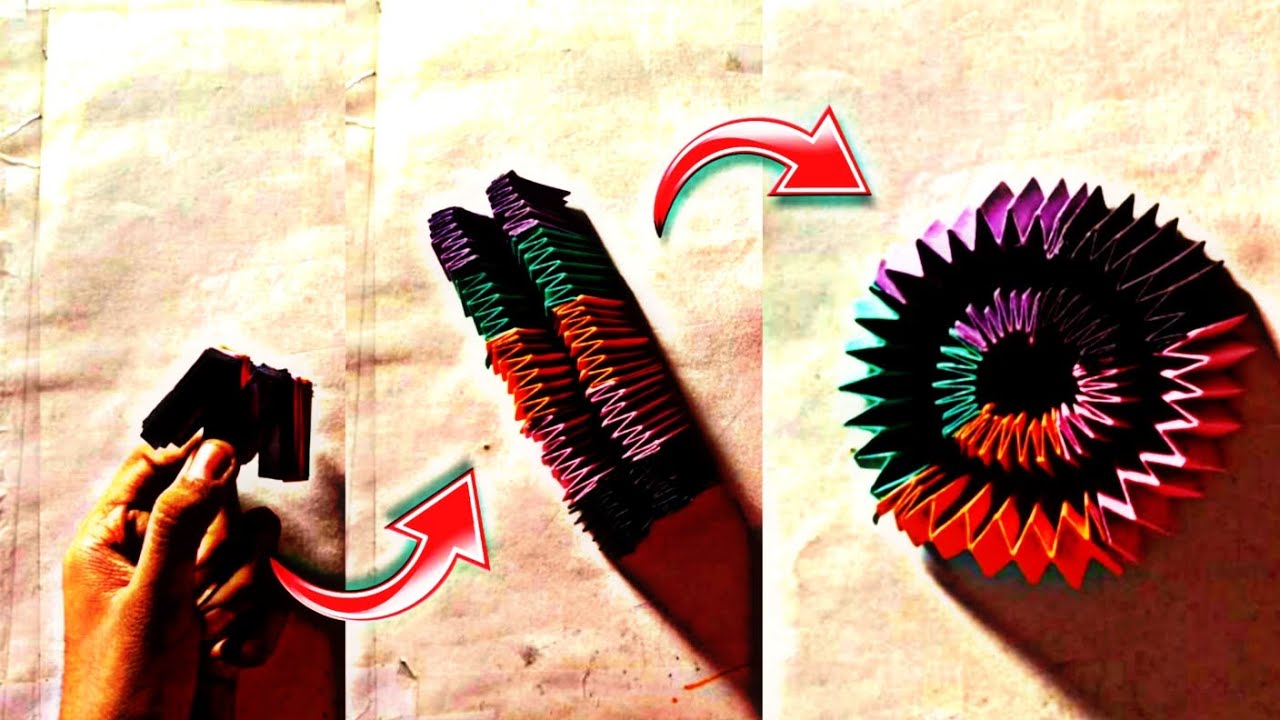 Multicolor Anti-Stress Paper Toy Tutorial Step by Step ...