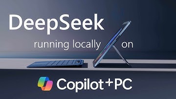 DeepSeek R1 Running Locally on a Copilot+ PC