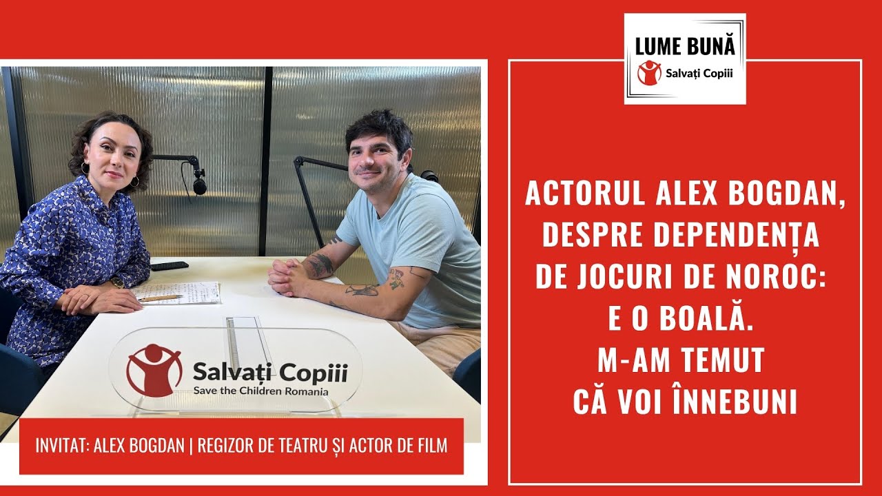 Actorul Alex Bogdan, despre dependența de jocuri de noroc: E o boală. M-am temut că voi înnebuni