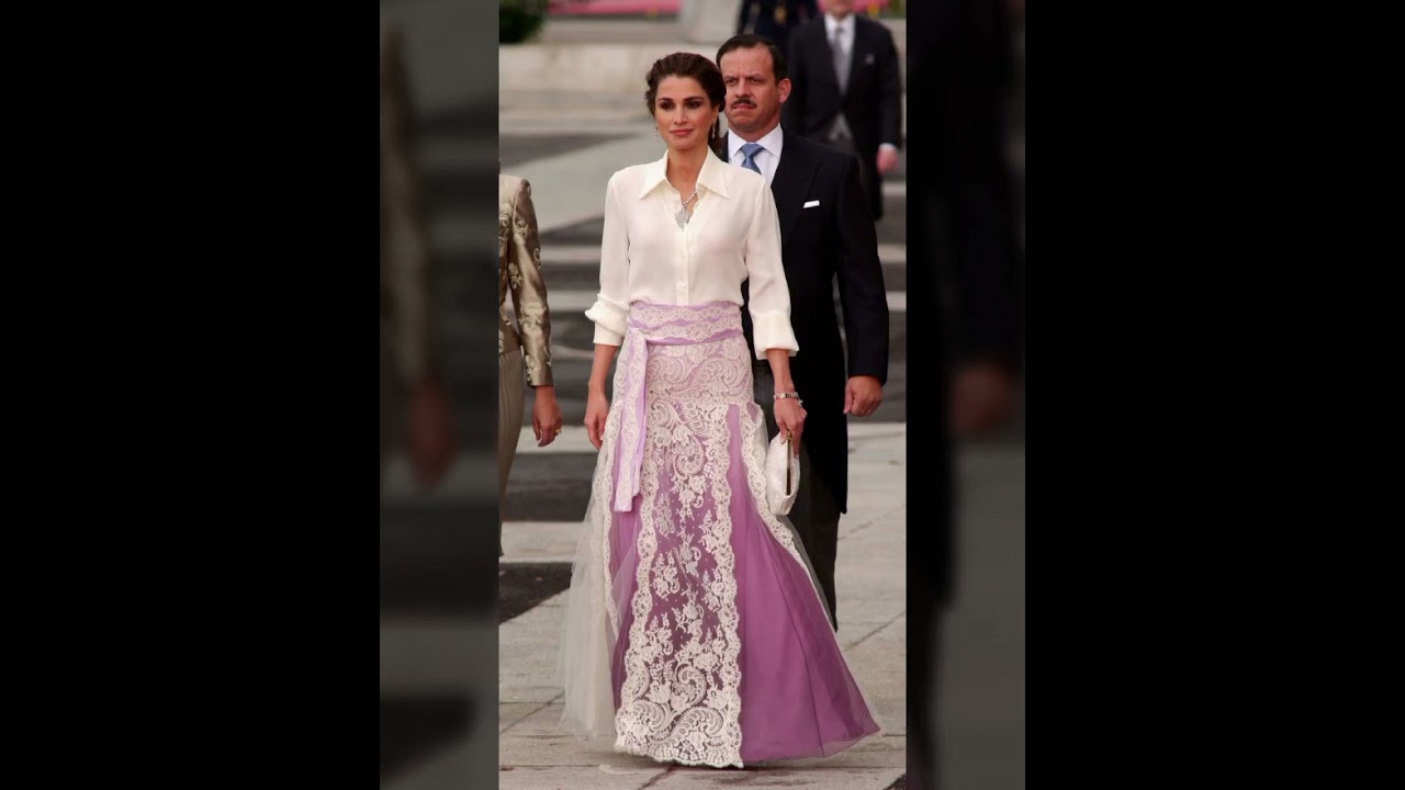 Very Impressive Queen Rania Royal Style Dress Ideas