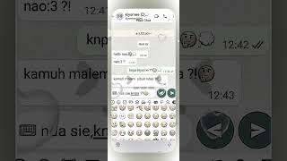 pov :: temen ajak nginep ?! (p0v whatsmock)||typo teruzzz