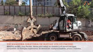 Excavadora Volvo EW210D