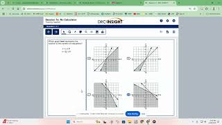 LEAP 2025 Algebra 1 Practice test Session 1A