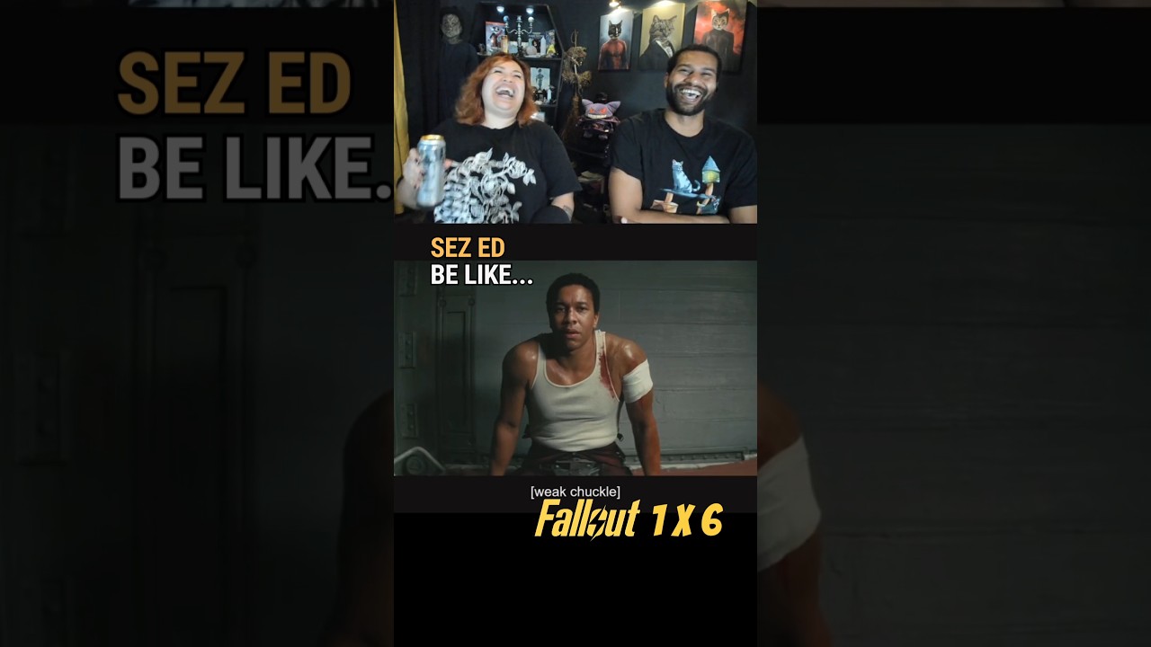 Sez Ed be like... 😮🤣🤦‍♀️ #firsttimewatching #falloutseries #falloutreaction #fallout #fallouttvshow